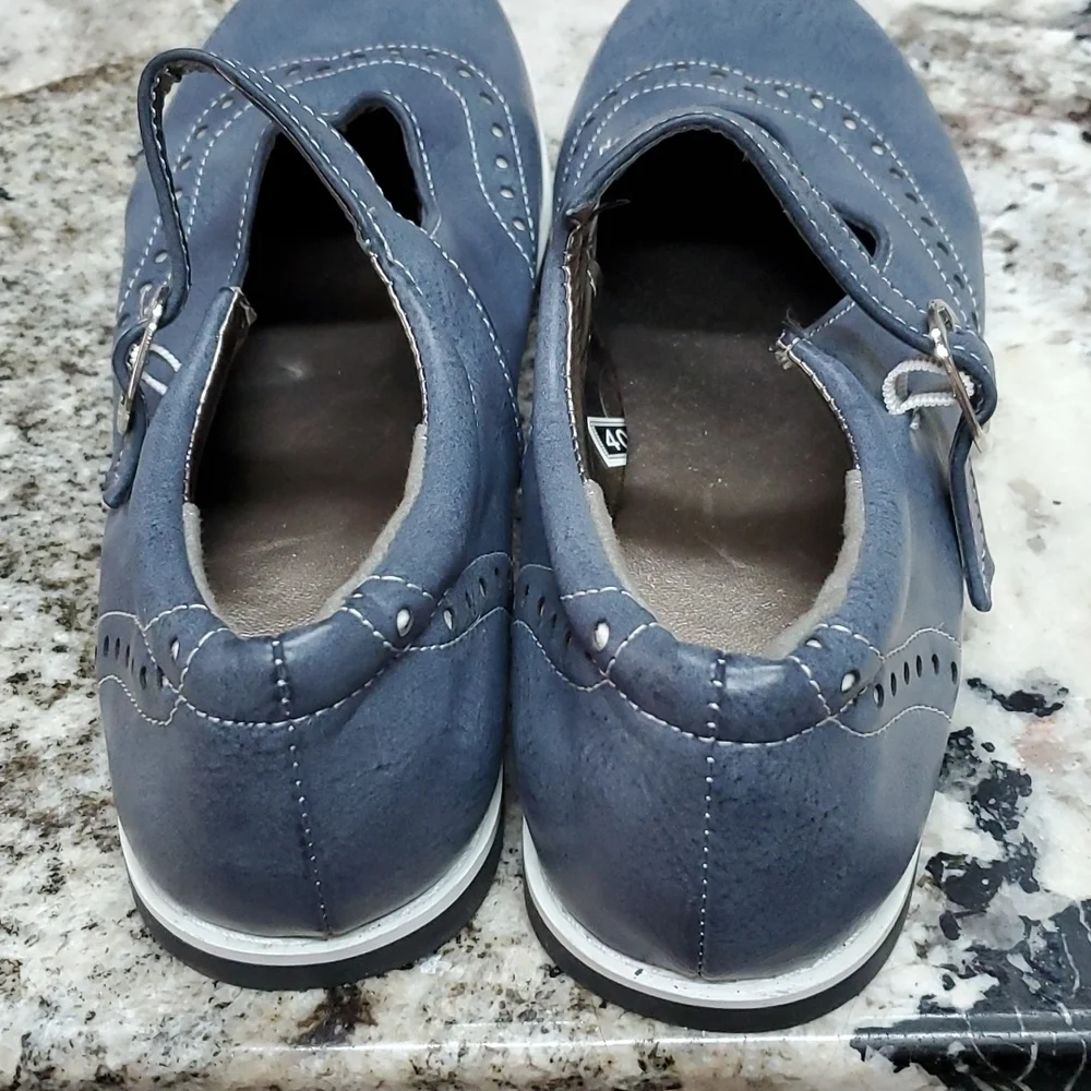 Mary Jane shoes Suze Uk40 Loose Stitch See Pic